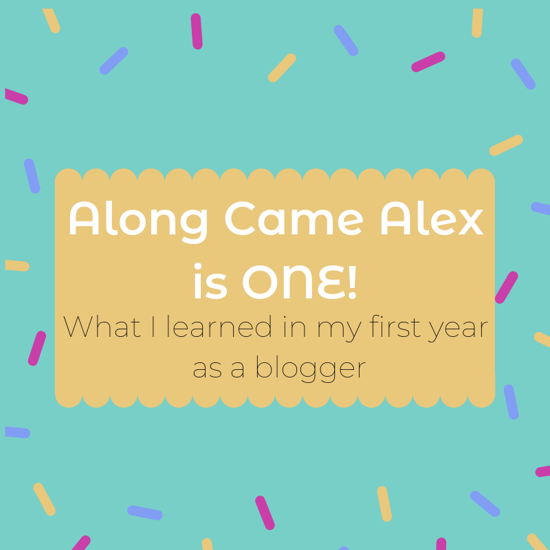 ONE YEAR BLOGGING: What I’ve learned in my first year as a blogger