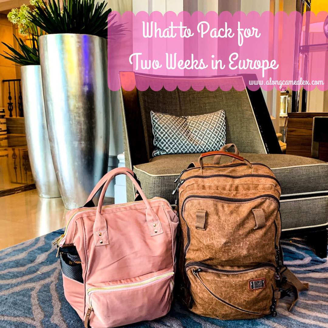 Pack for Two Weeks in Europe (only a Carry-On!)